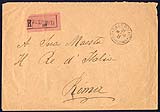 Corrispondenza inviata al Re d'Italia in franchigia 1911