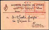 Cartolina postale con impronta meccanica