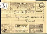 1937 Telegramma con pubblicit&agrave;  