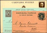 Cartoline postali misure a confronto