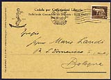 Cedola di commissione libraria  1943