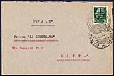 1944 Busta corrispondenza tariffa distretto 