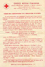 Croce Rossa Norme per la corrispondenza