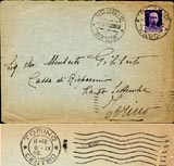 Busta con lettera dell' 8 Settembre 1943