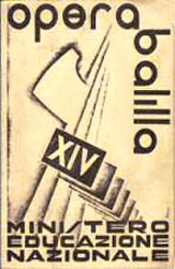 Pagella dei Balilla 1936