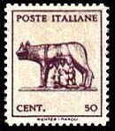 Francobollo Lupa di Bari